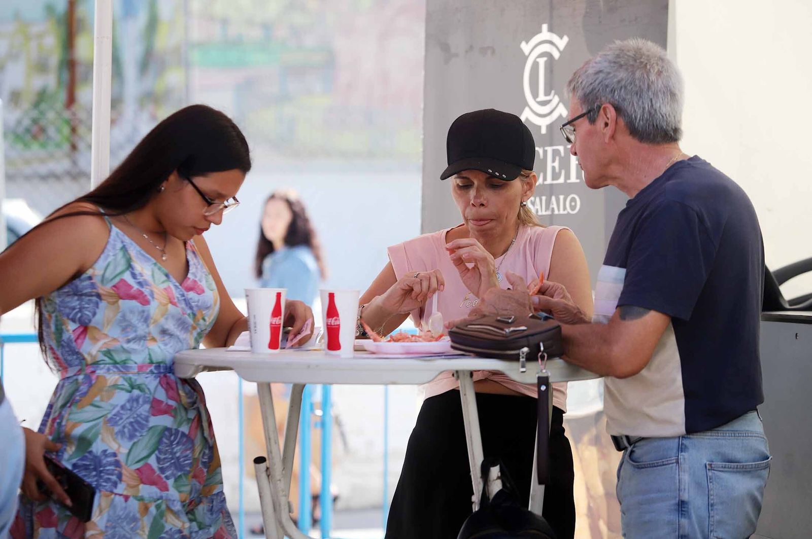 Imágenes del ambiente en la Feria de la Tapa de Huelva