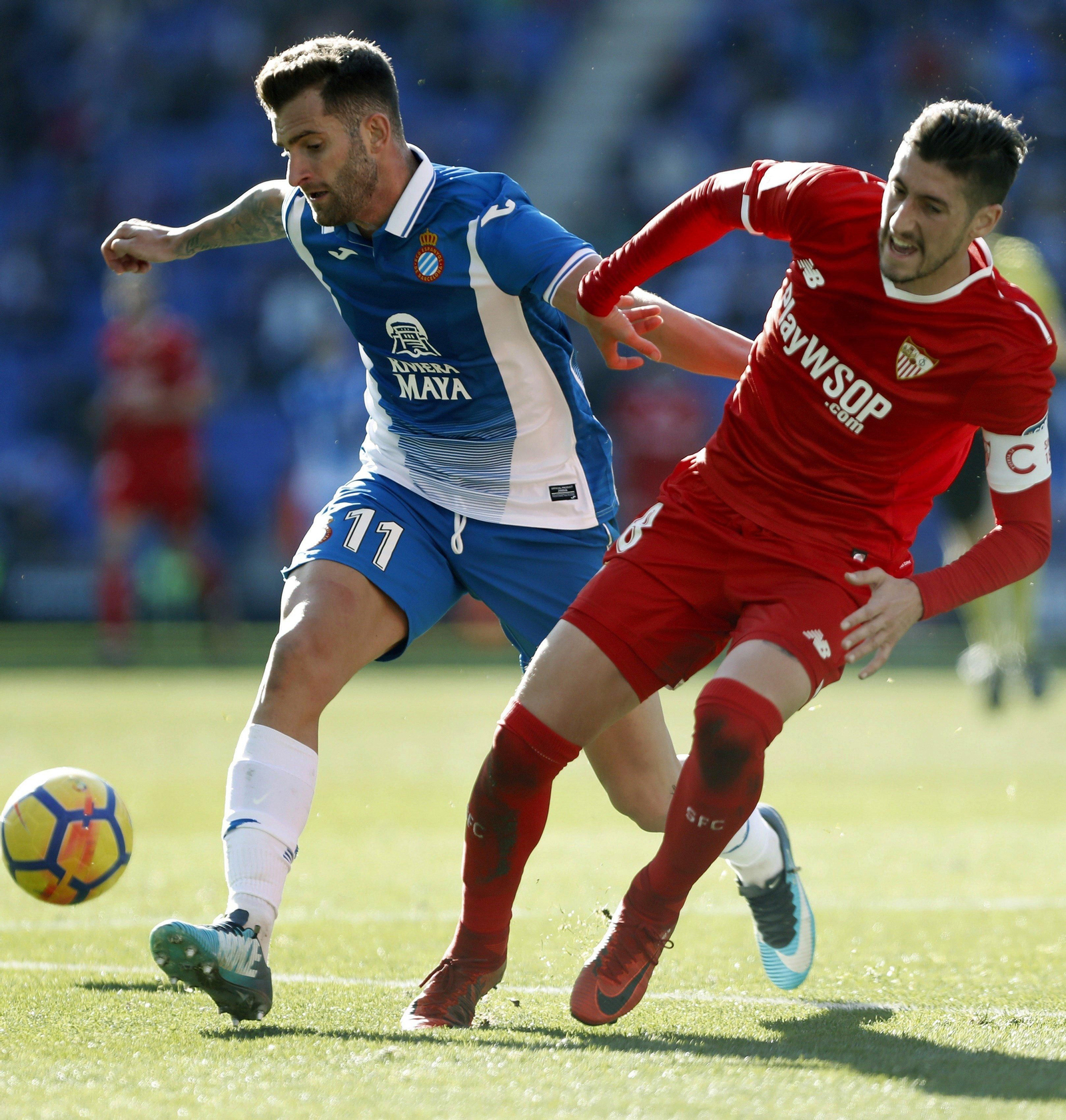 El Espanyol-Sevilla, en imágenes
