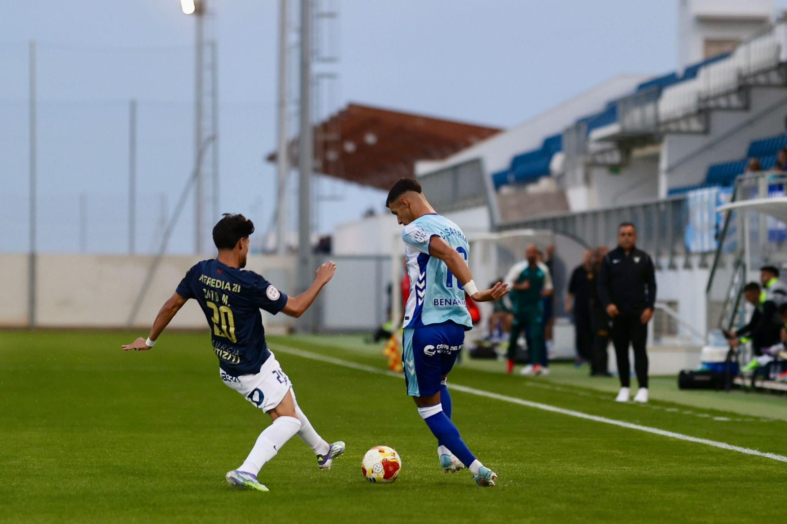 El Atlético Malagueño se estrena ante el UCAM Murcia (1-0)