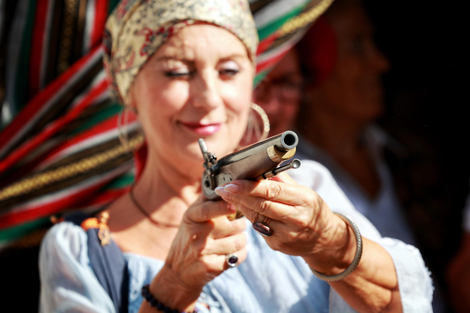 Los bandoleros triunfan Grazalema: las mejores imágenes de la popular recreación de la Sierra de Cádiz