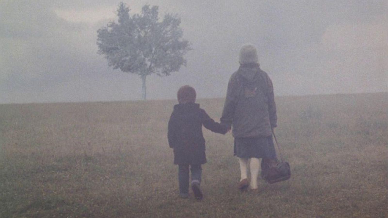 El árbol como figura simbólica del padre en Paisaje en la niebla (1988) de Theo Angelopoulos.