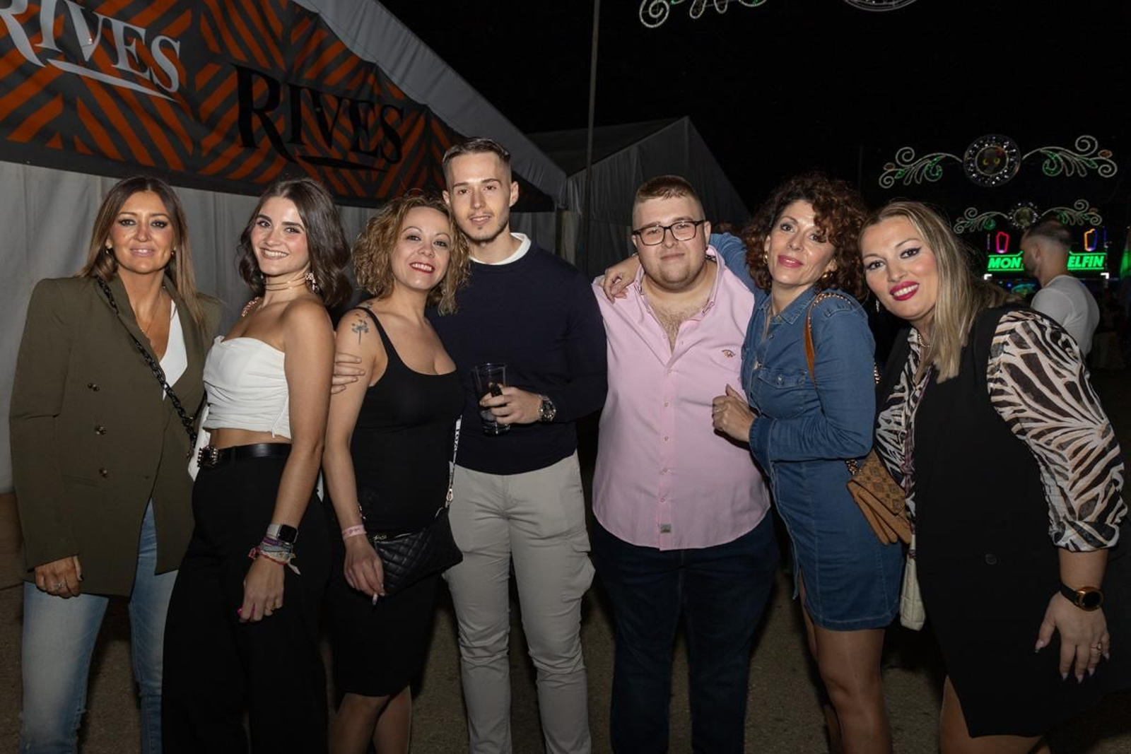 Feria de San Lucas por la noche, en imágenes