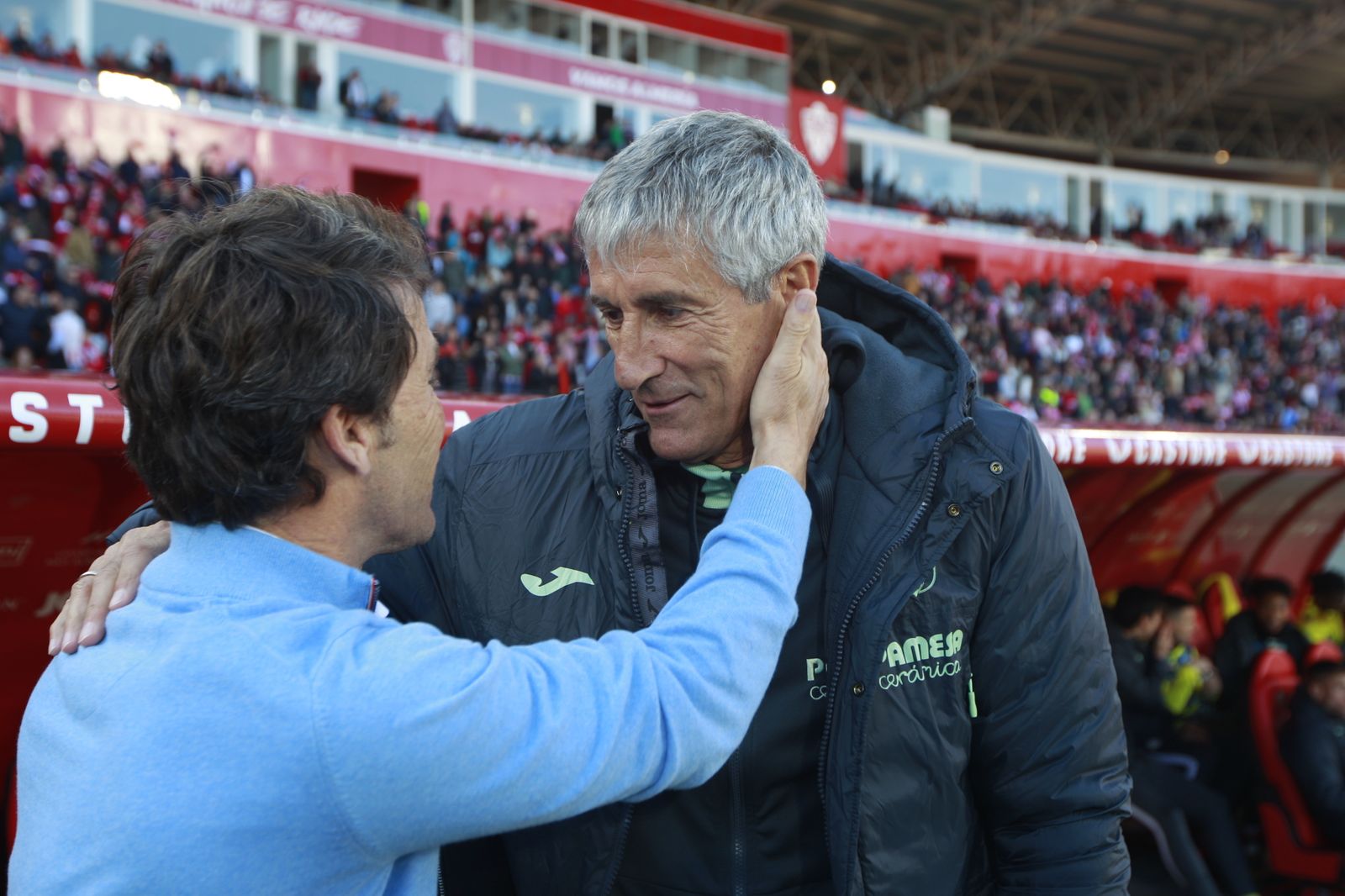 Imágenes de la derrota de la U.D. Almería ante el Villarreal por 0 a 2
