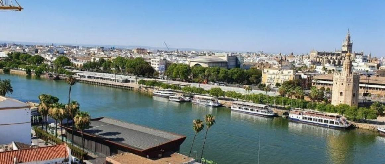 Vistas desde el ático de la Calle Betis