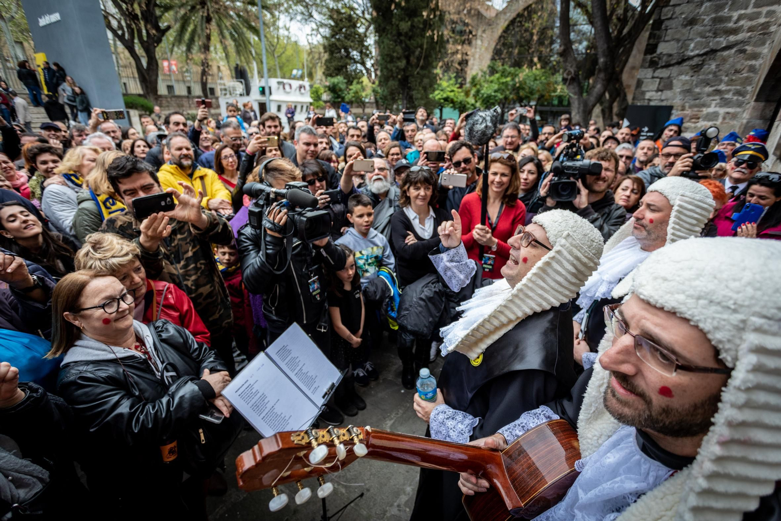 Las callejeras de Cádiz en la Ciudad Condal