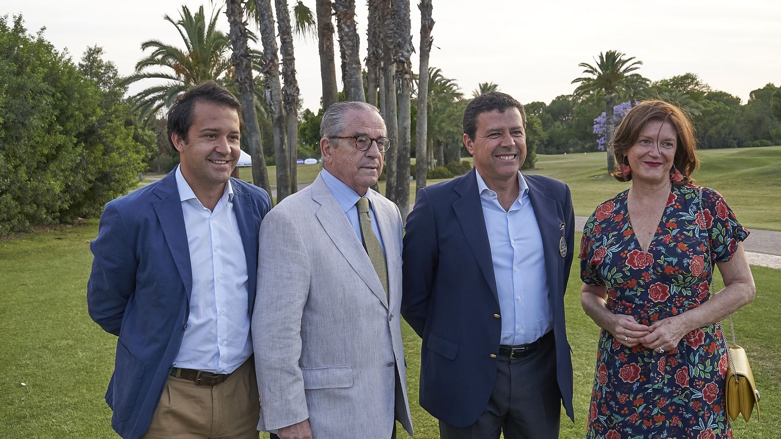 Gonzalo Goy, Enrique Osborne, Enrique Martín y María Luisa Alonso.