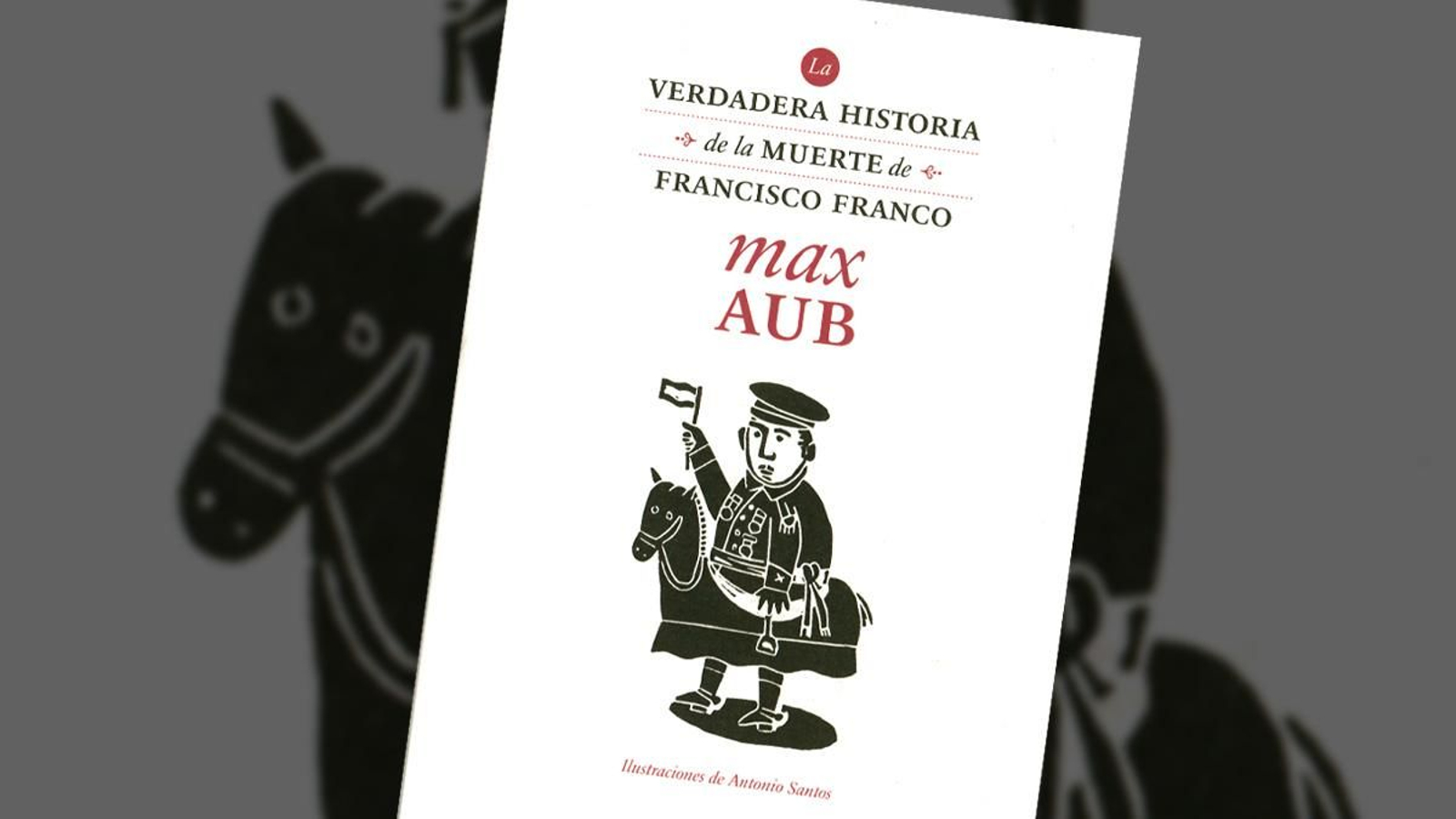 Portada de ‘La verdadera historia de la muerte de Francisco Franco’, libro de Max Aub.