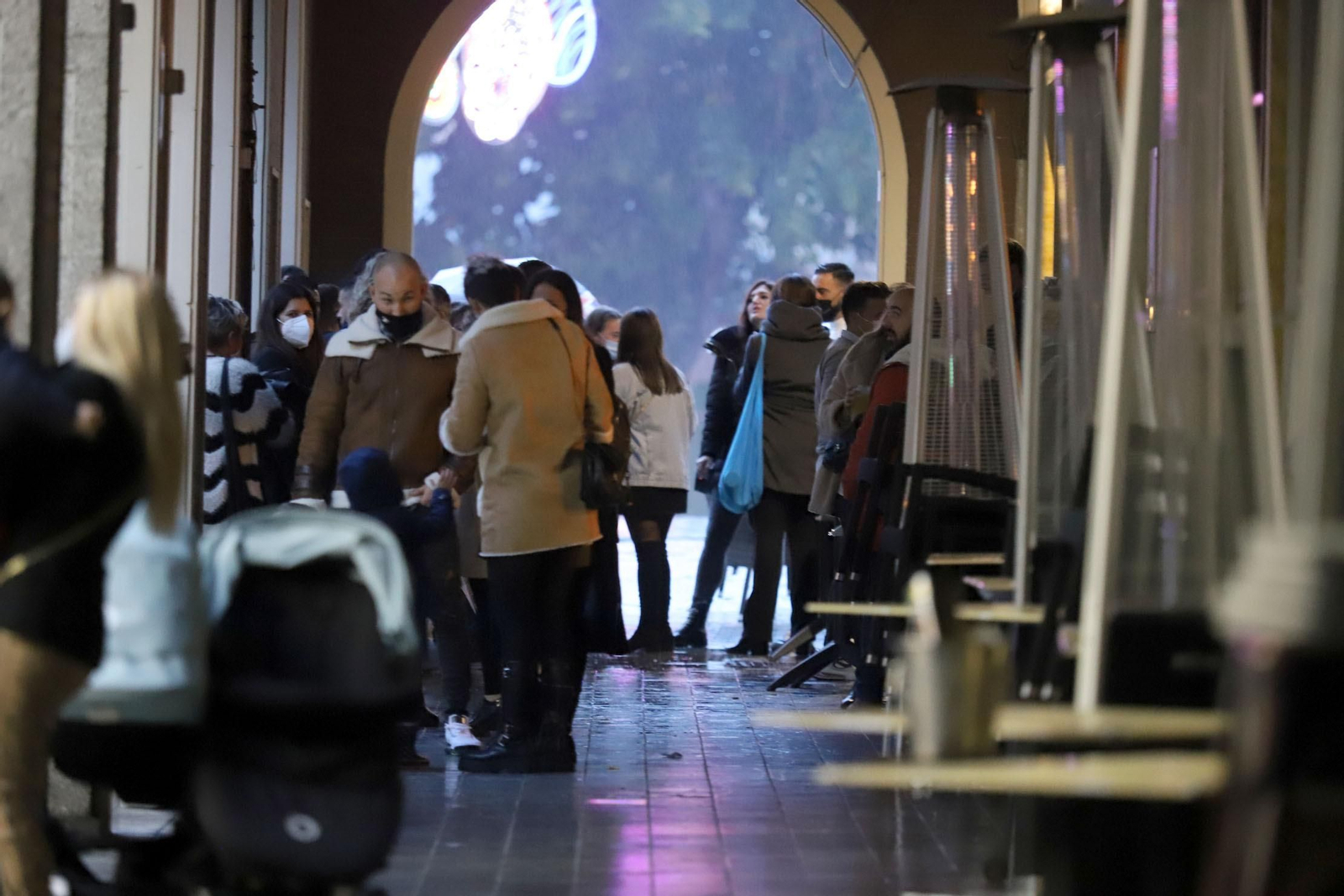 Primer sábado con las nuevas medidas en la hostelería.