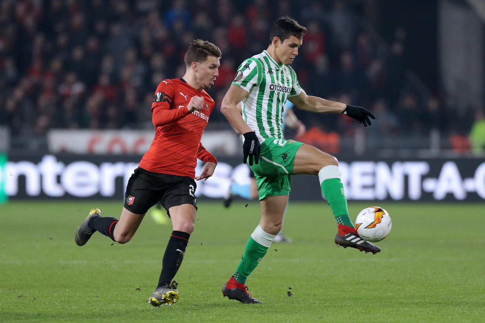 El Rennes-Betis, en imágenes