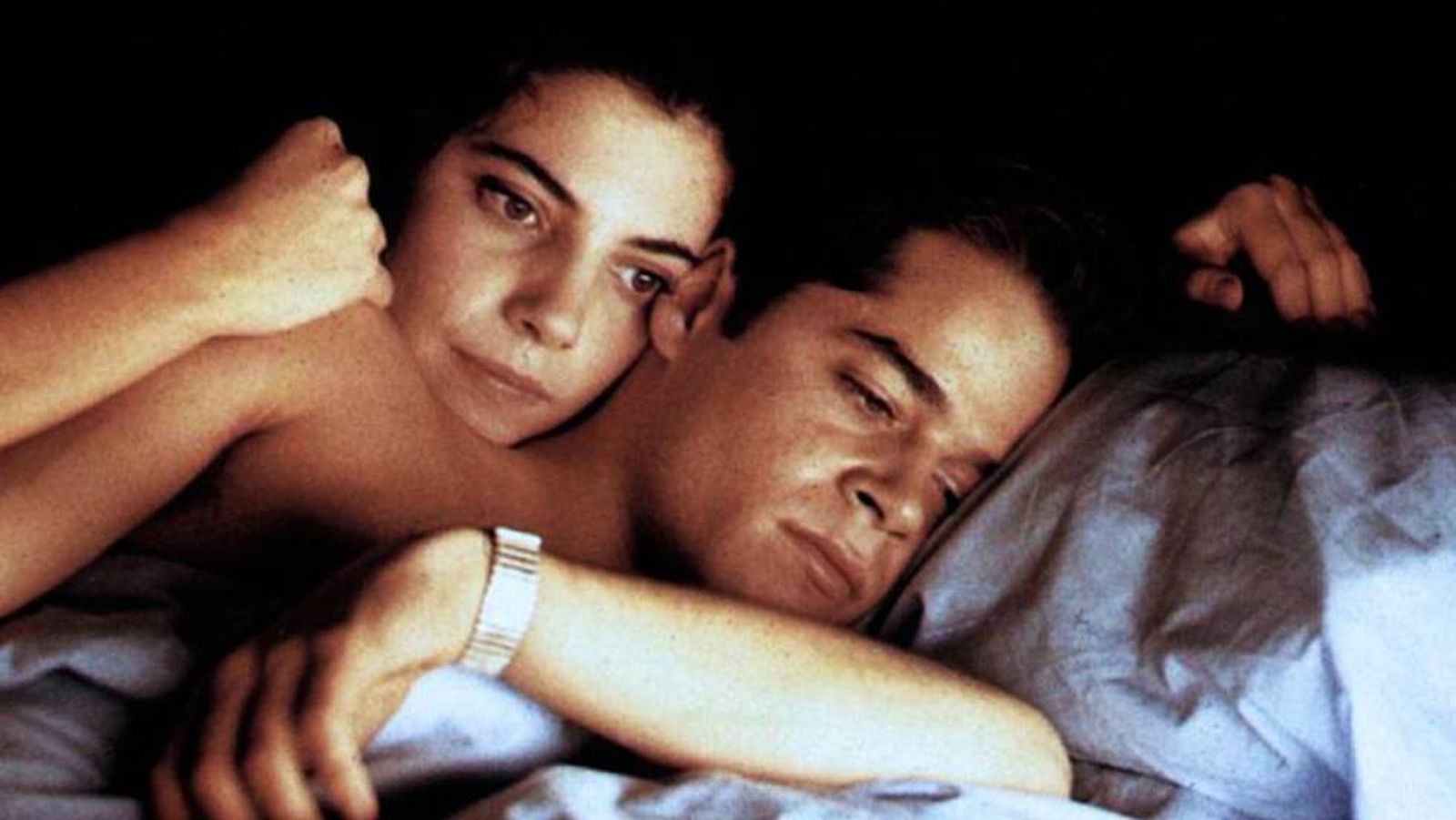 Maribel Verdú y Jorge Sanz en 'Amantes'