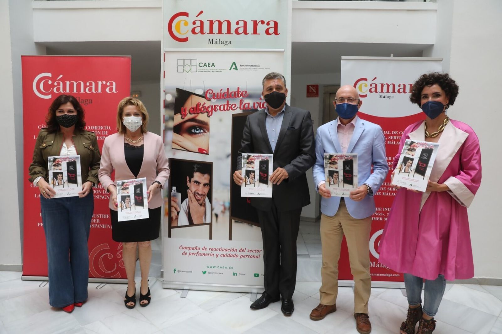 El acto de presentación de la campaña.