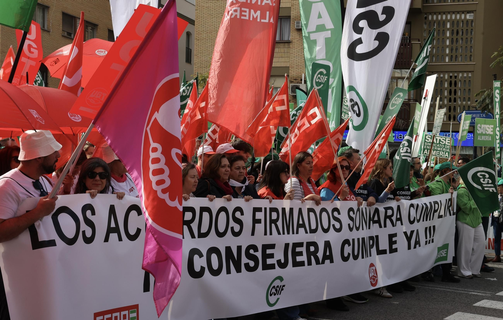 Manifestación por la sanidad