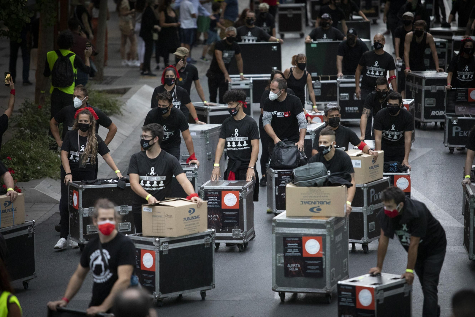 La cultura se moviliza en las calles Granada