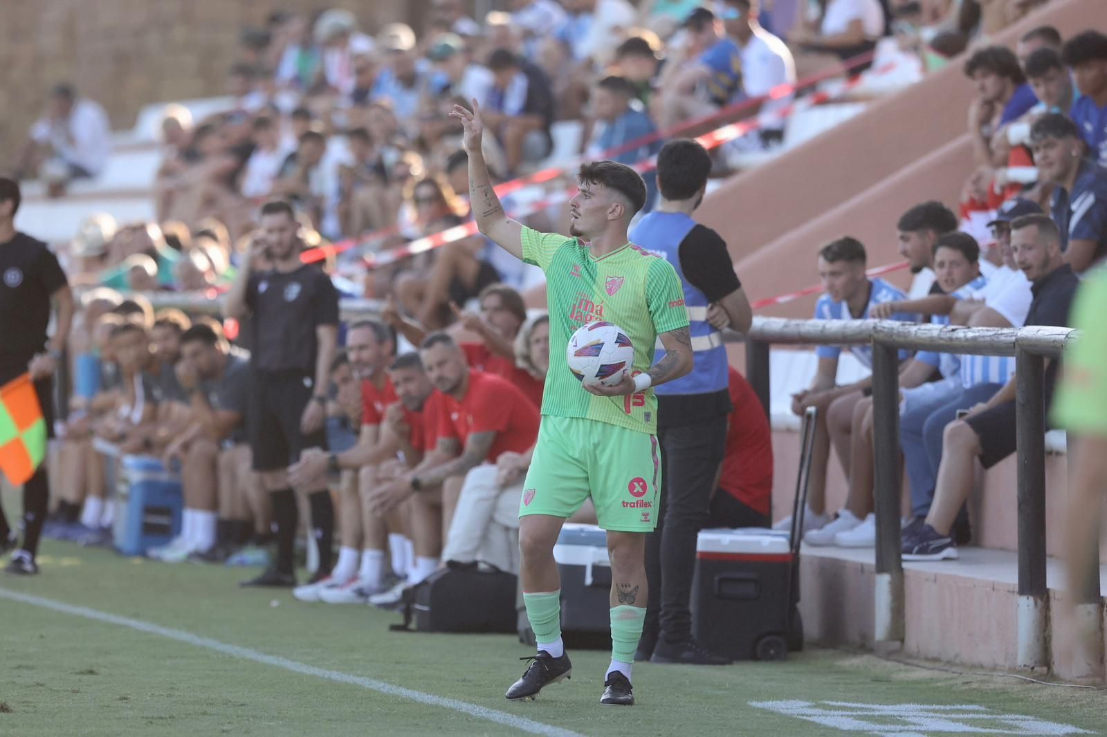 El Málaga CF - UD Almería, en fotos