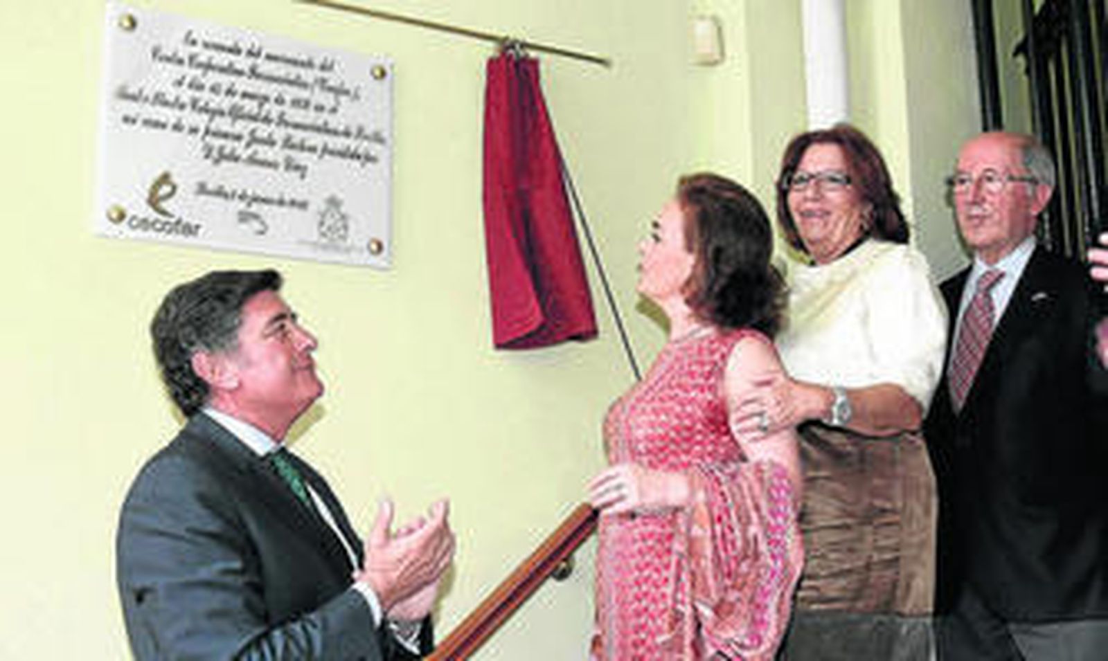 De izquierda a derecha, Manuel Pérez, Rosario Romero, Sofía Fuentes y José Antonio Salas.