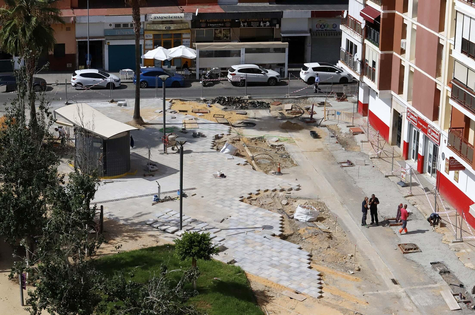 Un paseo en imágenes por la Plaza del Antiguo Estadio y sus alrededores