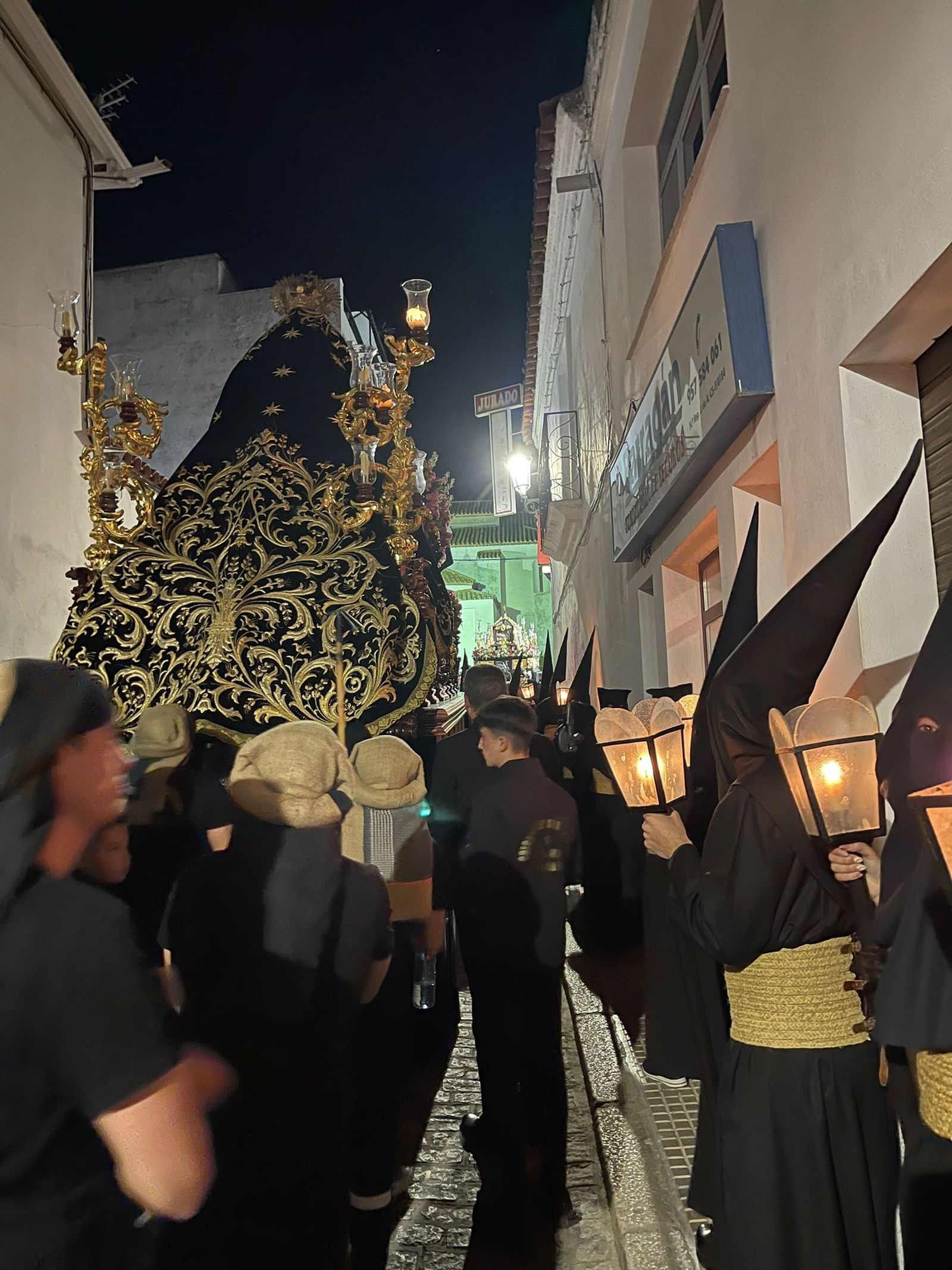 Viernes Santo en Fuente Obejuna: La procesión del Santo Entierro, en imágenes
