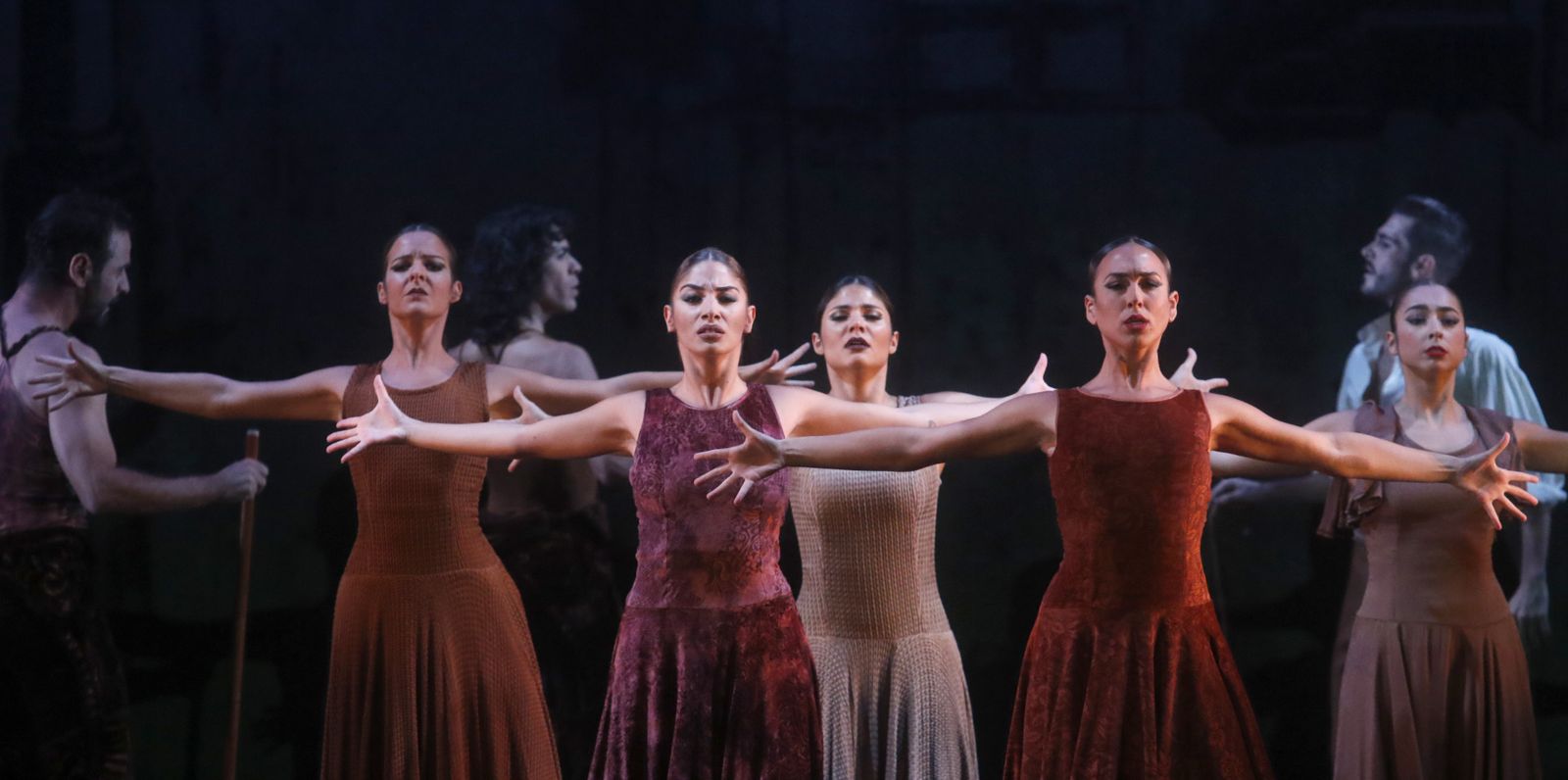 El Ballet Flamenco de Andalucía en una reciente actuación en el Gran Teatro de Córdoba.