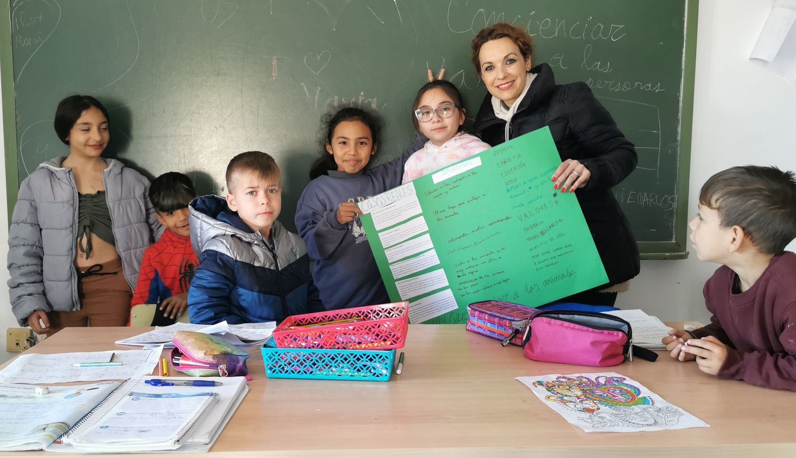 Jóvenes vicarios se concienciaron acerca del maltrato animal.