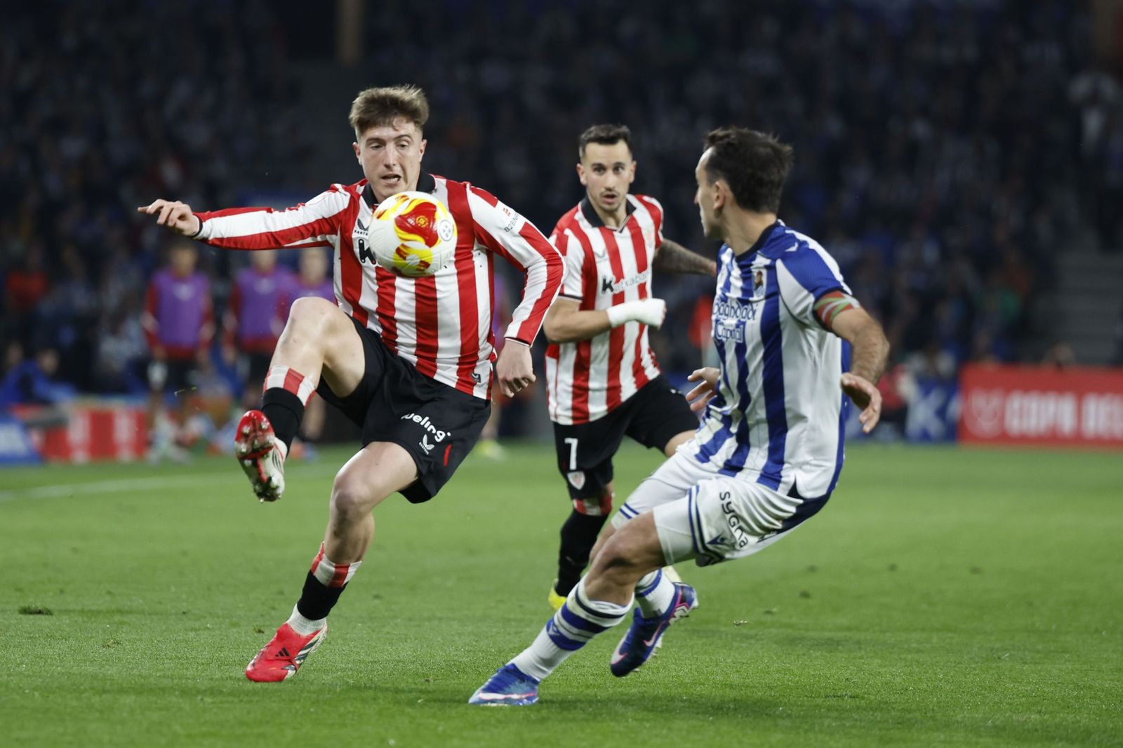 Las fotos de la semifinal Real Sociedad-Athletic