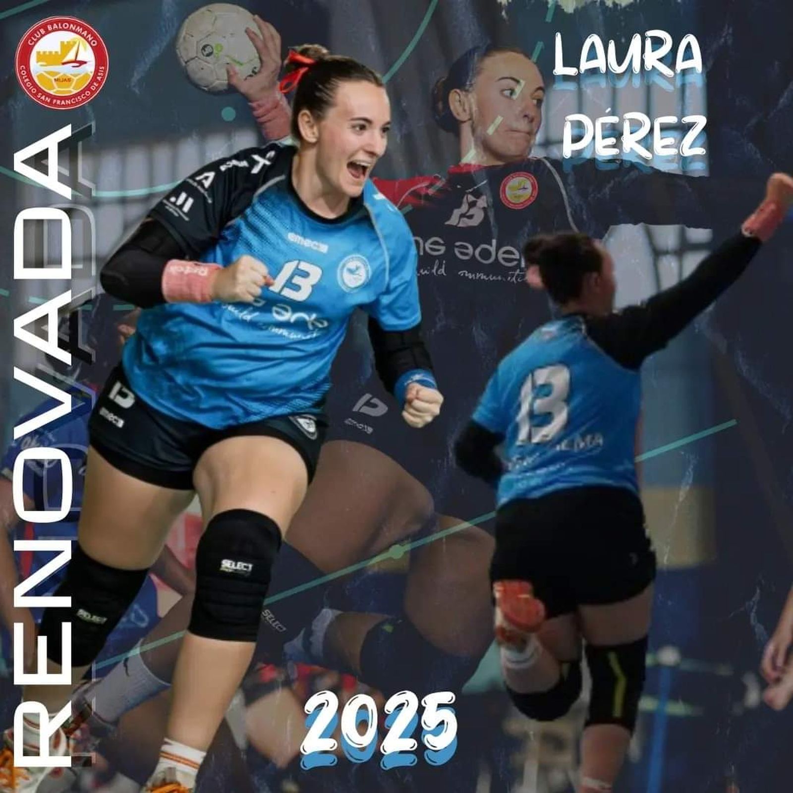 El anuncio de renovación de Laura Pérez por el San Francisco de Asís Mijas