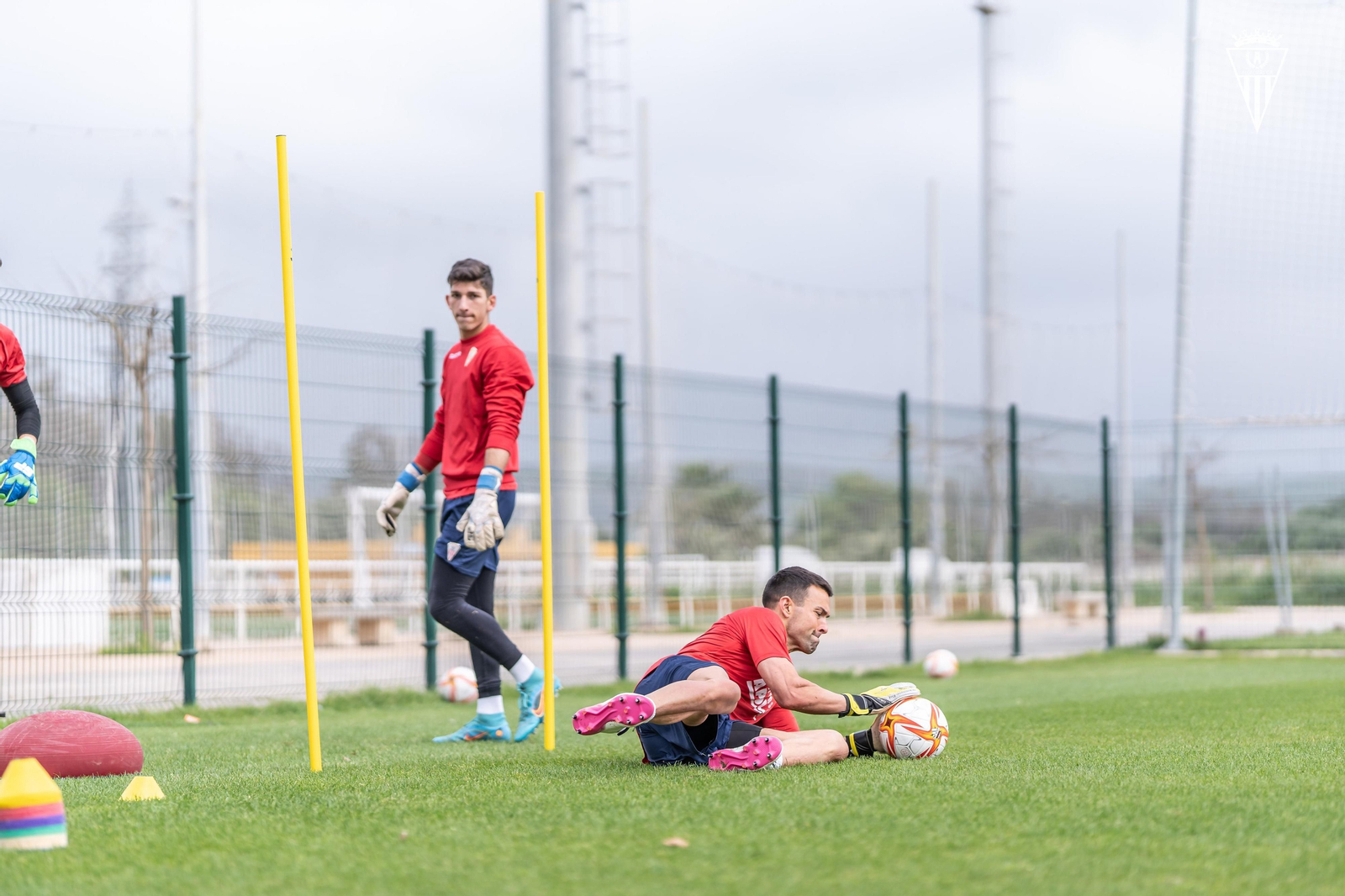 Pol Tristán e Iván Crespo, los porteros del Algeciras.