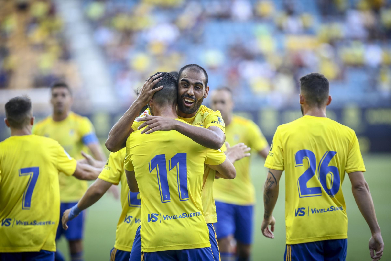 Partido de presentación entre el Cádiz CF y el Málaga CF en imágenes Partido de presentación entre el Cádiz CF y el Málaga CF en imágenes