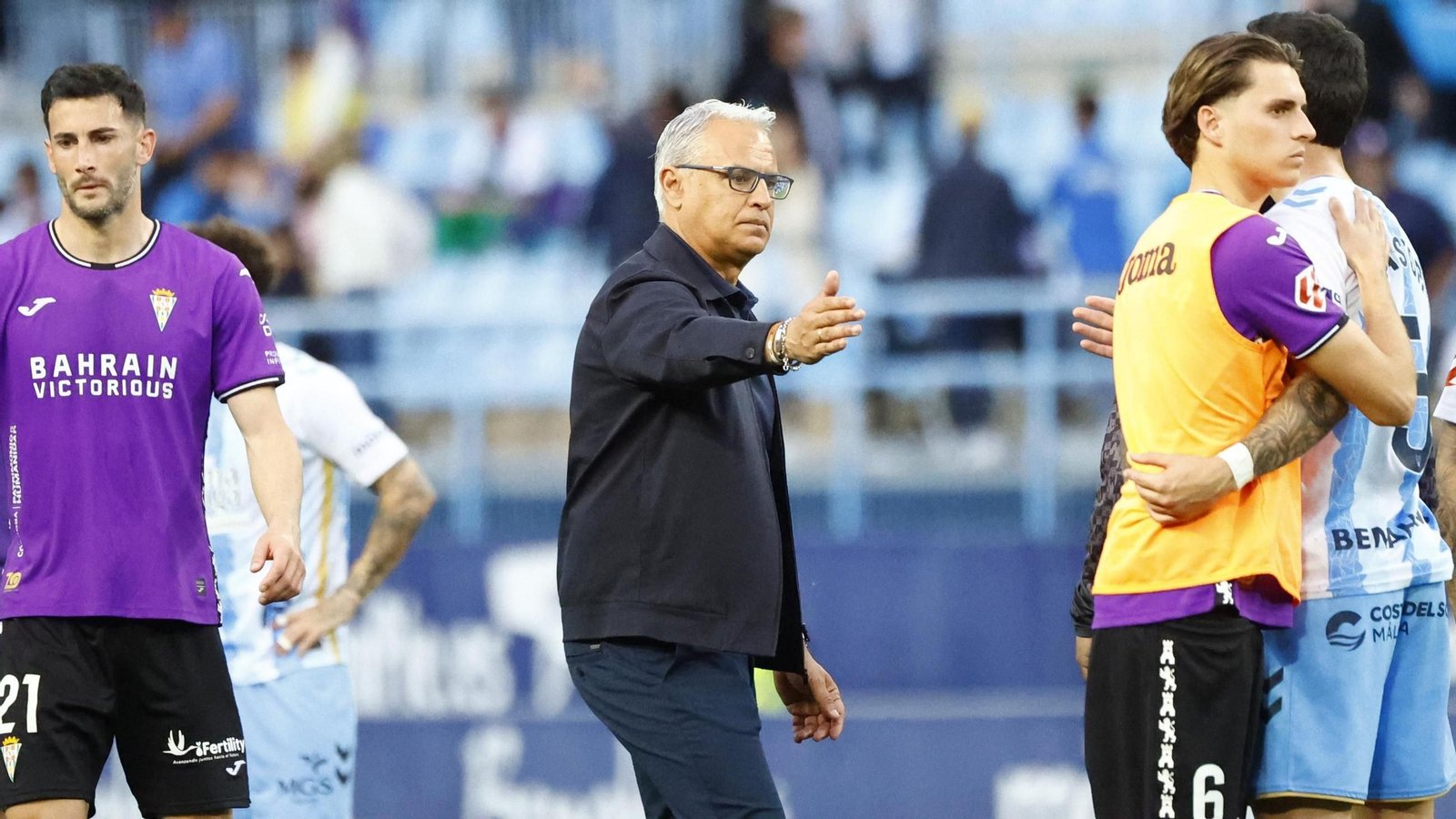 Sergio Pellicer tras el Málaga CF - Córdoba CF