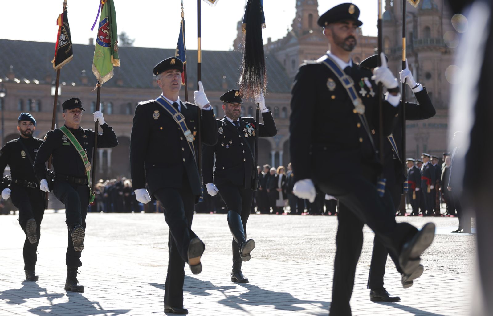 Acto de la Policía Nacional en Sevilla.