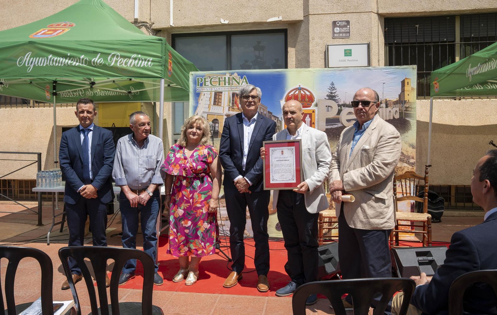 Las imágenes del homenaje a Juan Mañas, víctima del caso Almería