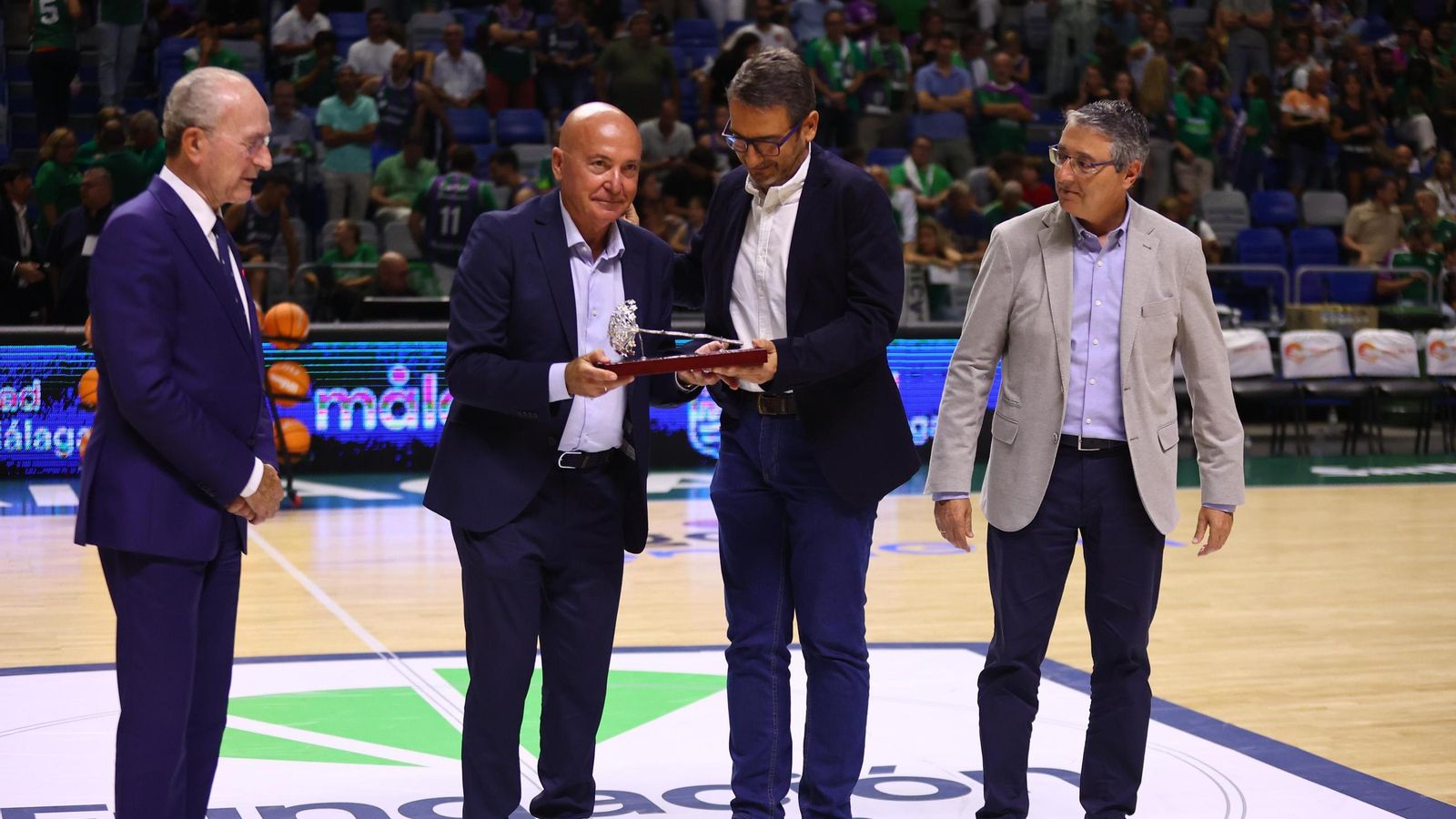 El Unicaja-Girona, en fotos