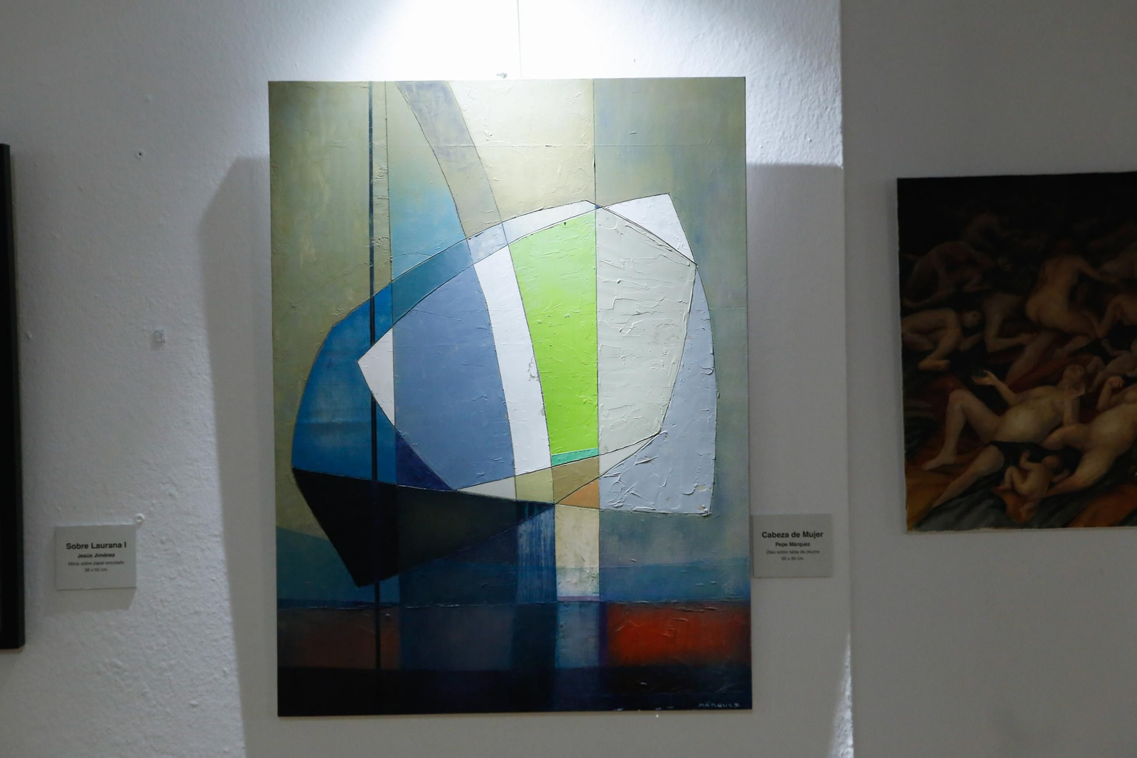 Los Barrios inaugura la exposición "Formato Pintura" con 20 creadores de la provincia de Cádiz