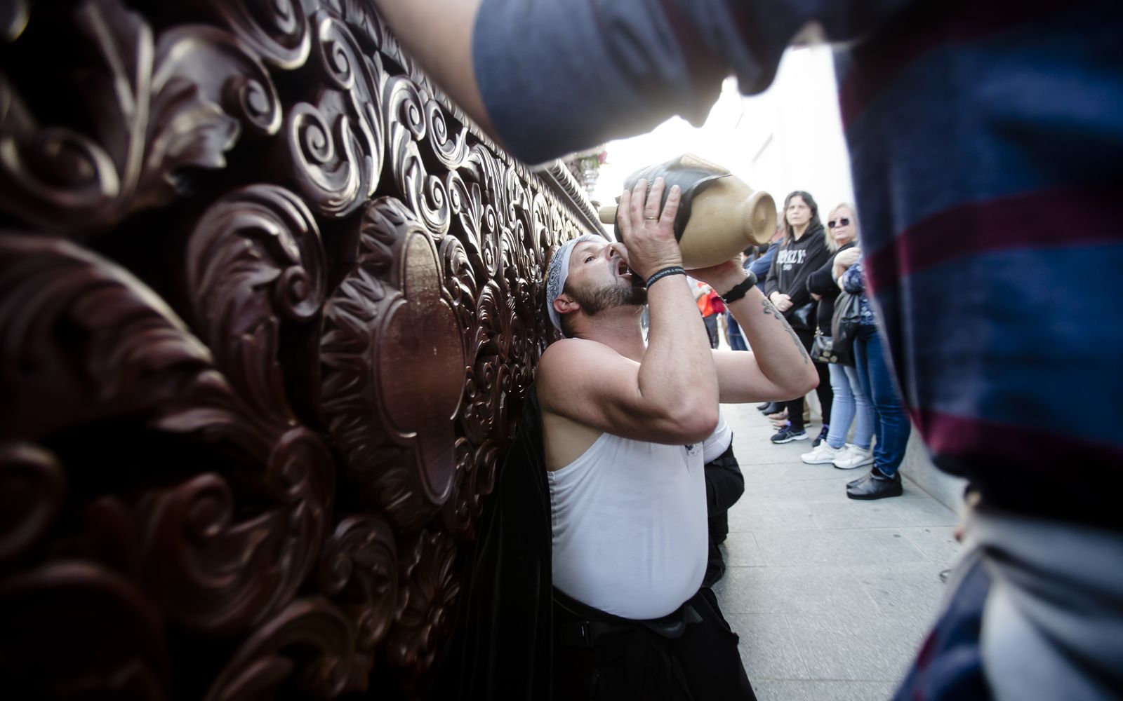 Las imágenes de la cofradía de la soledad en la Semana Santa de Chiclana 2022