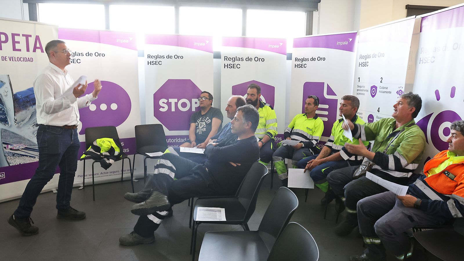 Actividad de formación en la nueva herramienta Take 5.