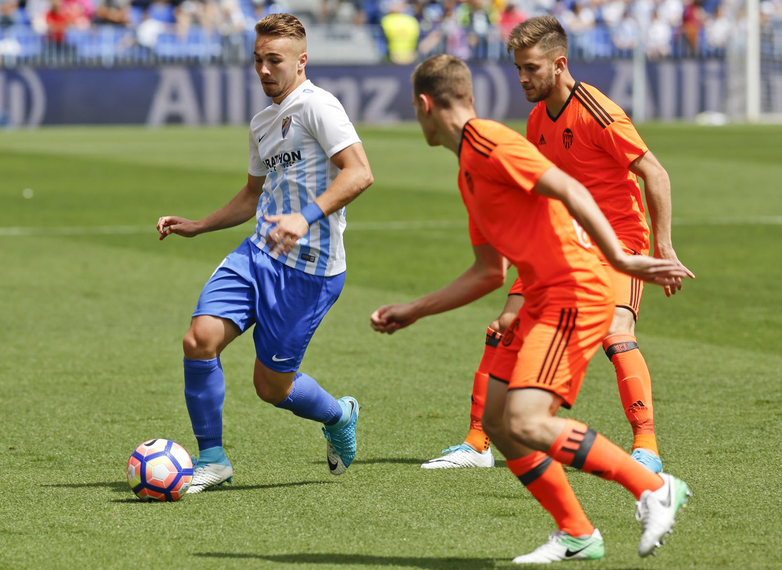 Las imágenes del Málaga-Valencia