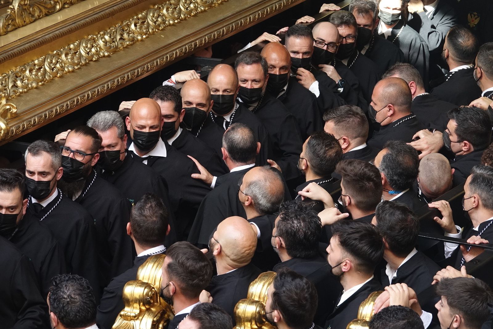 Las fotos de la cofradía del Amor, en el Viernes Santo de Málaga