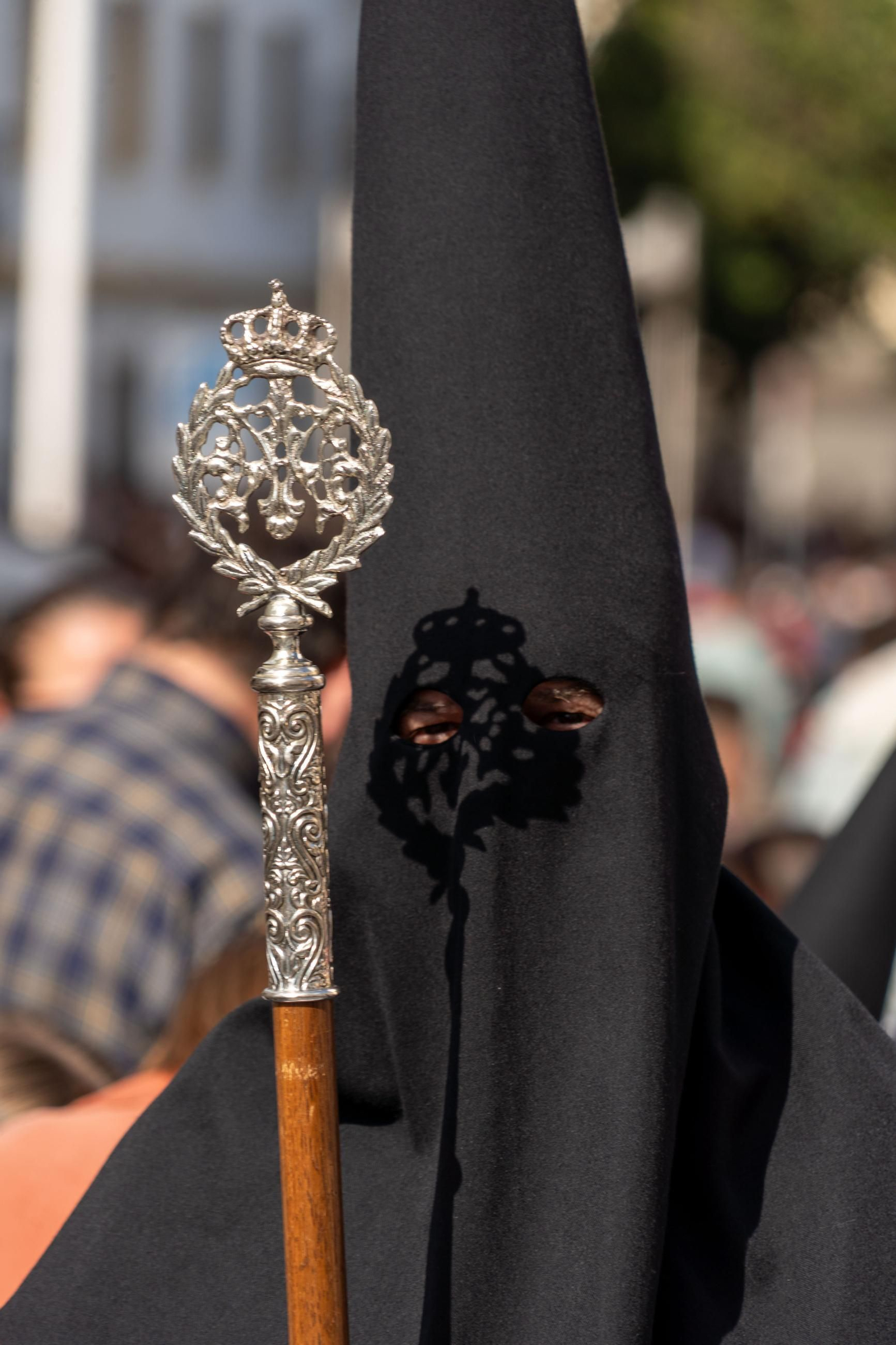 Domingo de Ramos: Imágenes de la procesión de La Sagrada Cena y Maria Santísima del Rosario