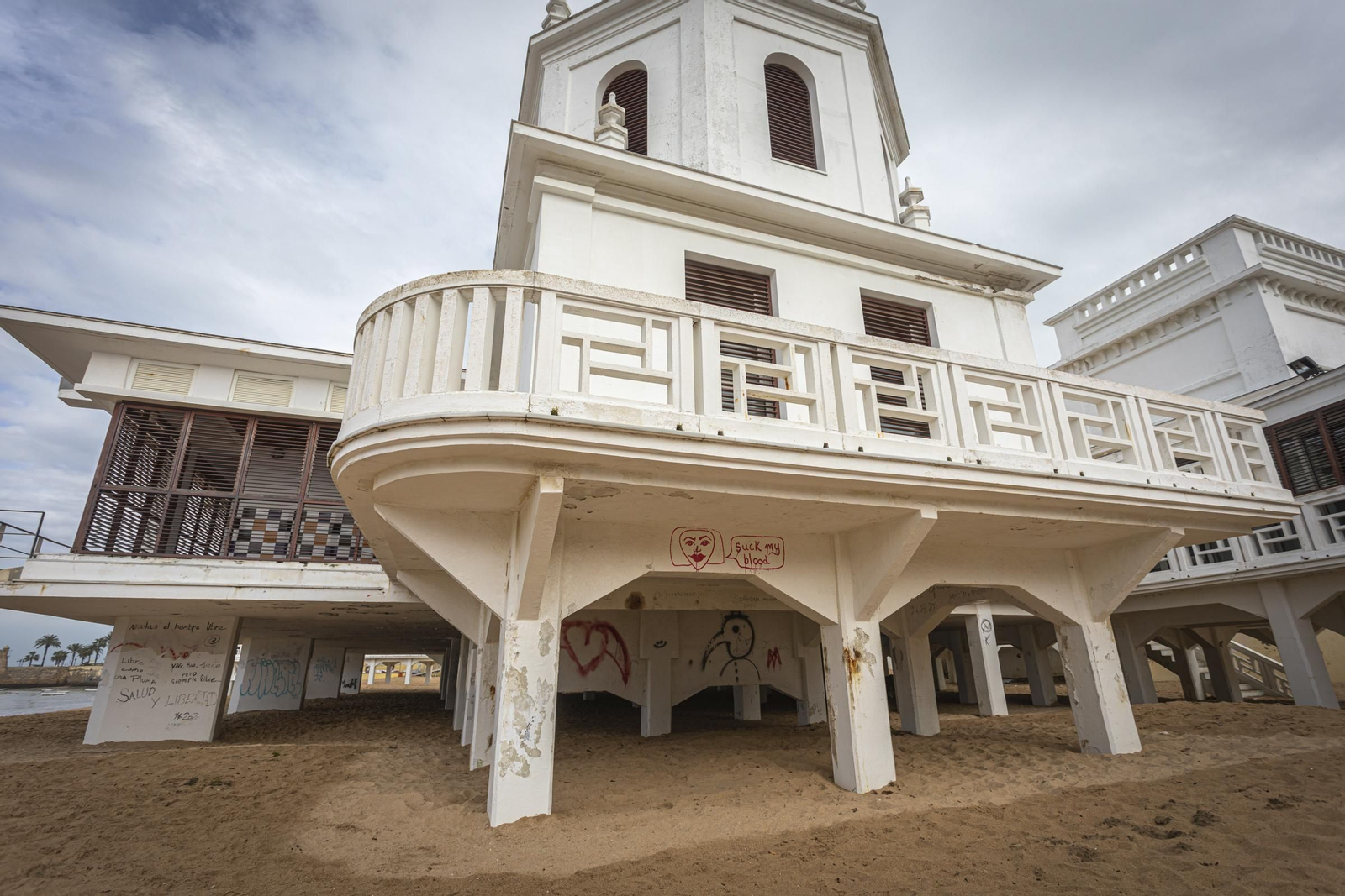 Mal estado del Balneario de la Palma