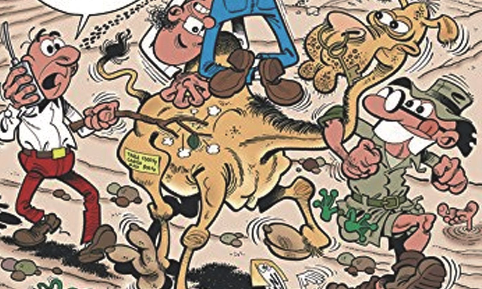 Portada de la edición del 'Rapto Tremendo'.