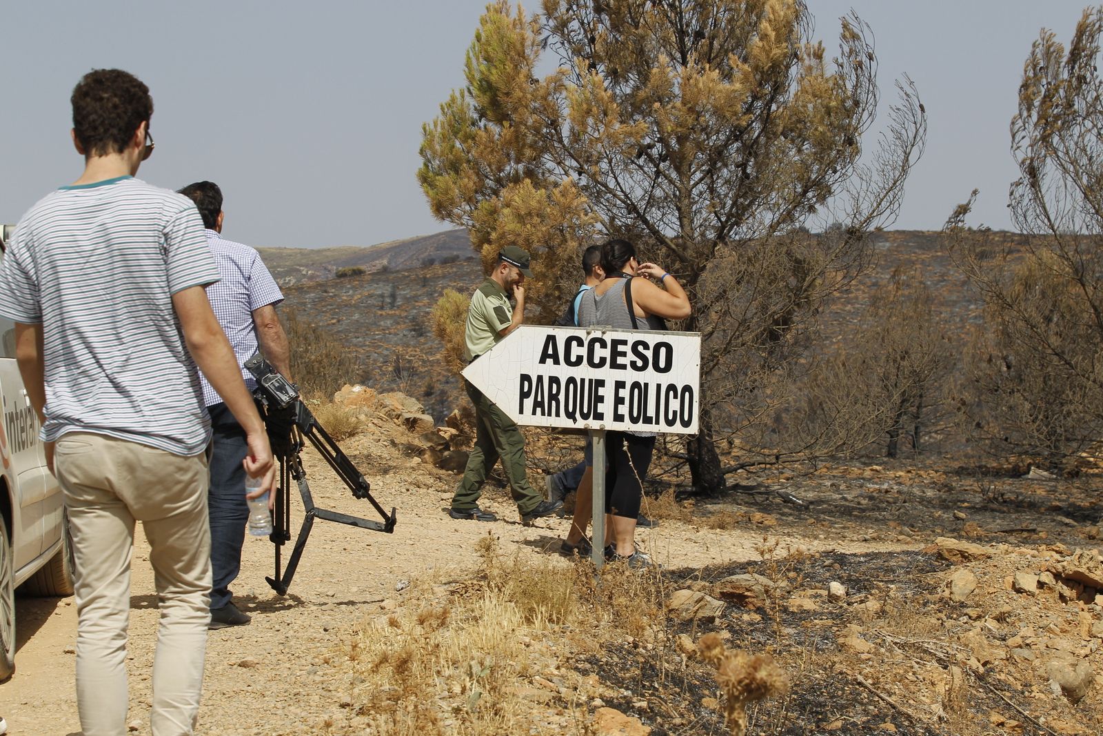 Fotogalería incendio extinguido Sierra de Gádor