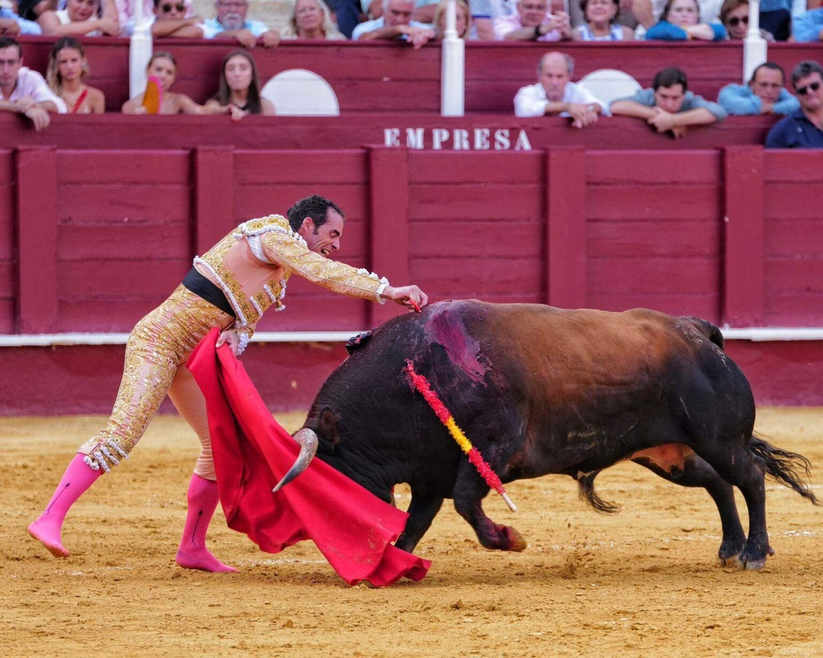 Posiblemente, la estocada de la Feria de Pepe Moral.