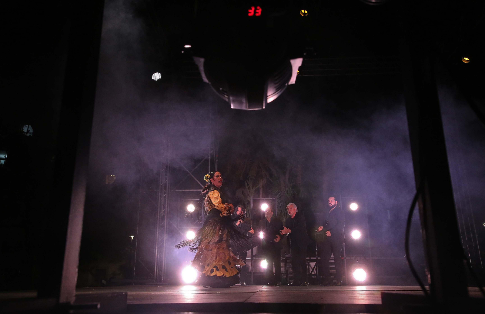 Fotos del espectáculo de Eva Yerbabuena en el IX Encuentro Internacional de guitarra Paco de Lucía