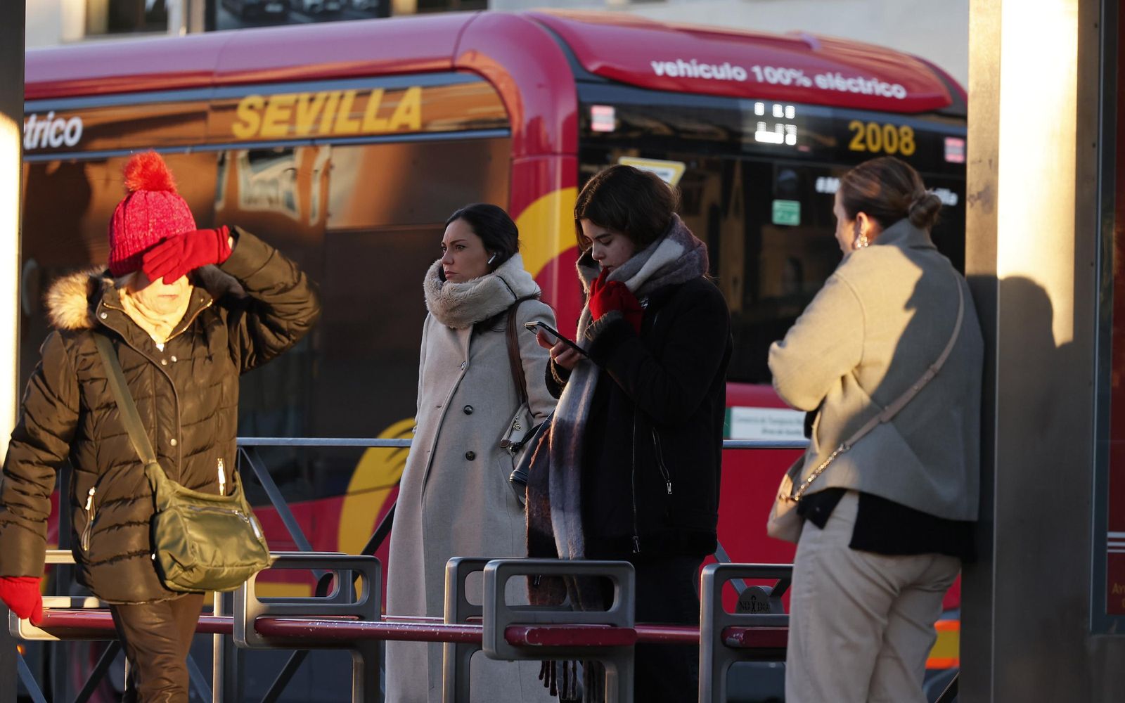 Las fotos del frío en Sevilla