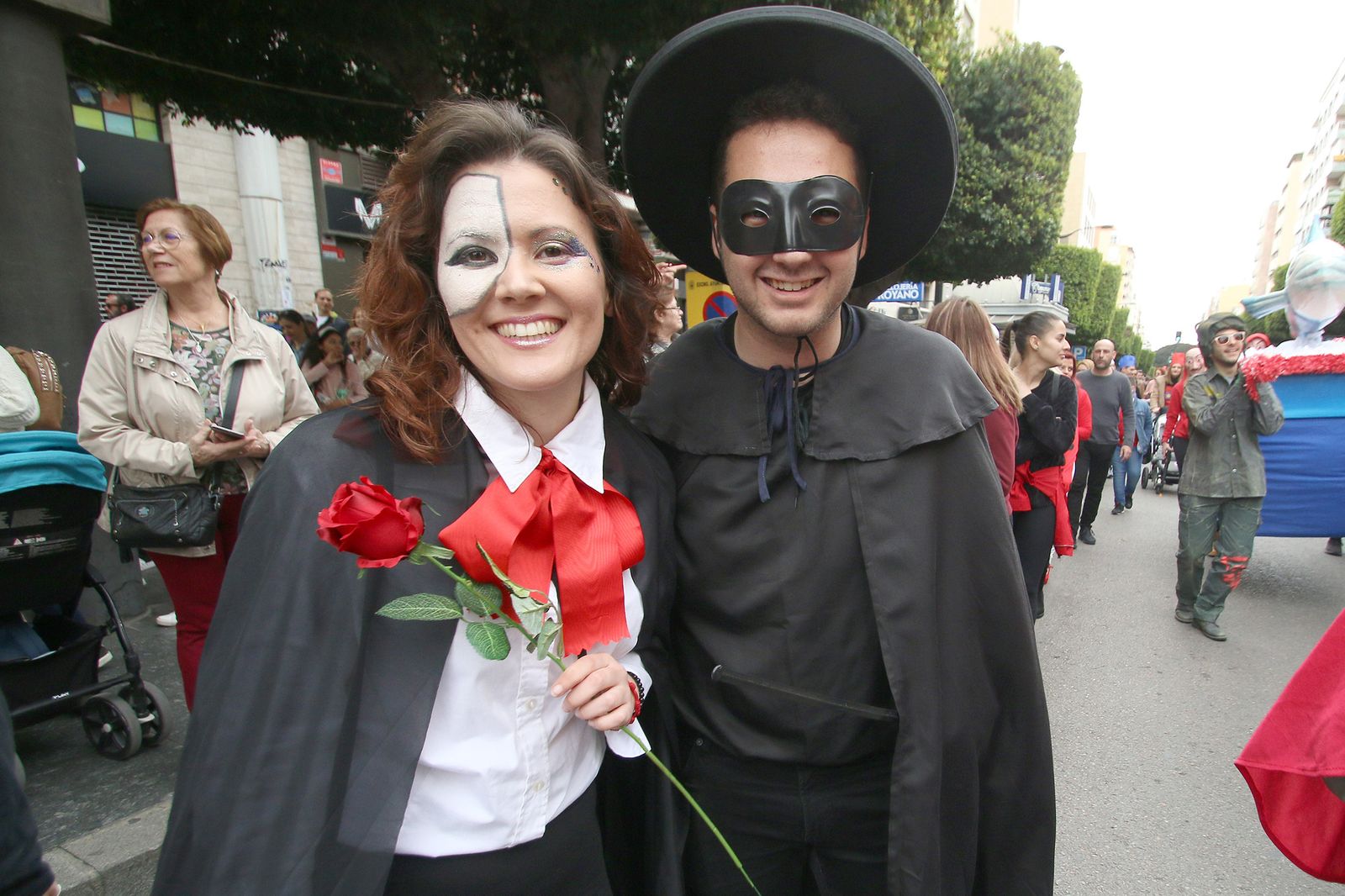 Fotogalería del Entierro de la Sardina. Carnaval Almería 2020