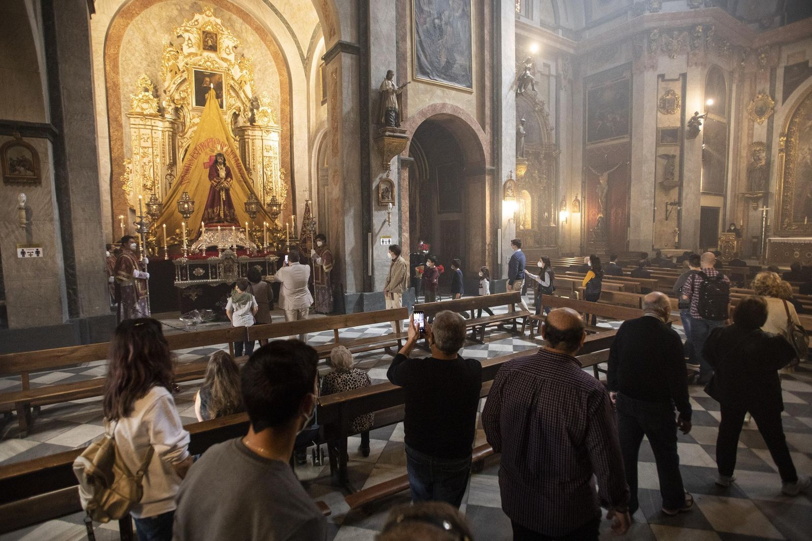 La veneración a Jesús del Rescate, en imágenes