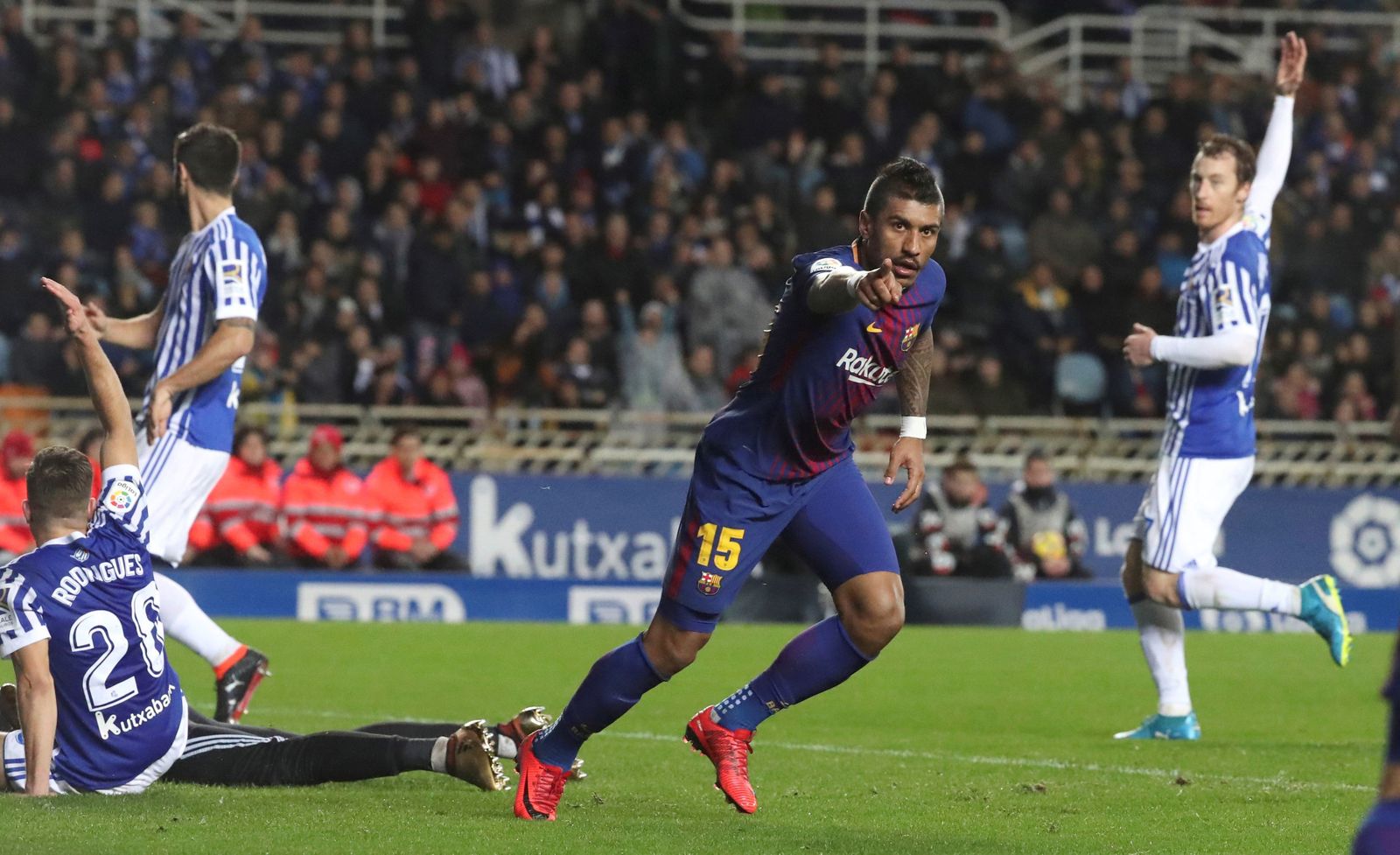 La plantilla del Barcelona