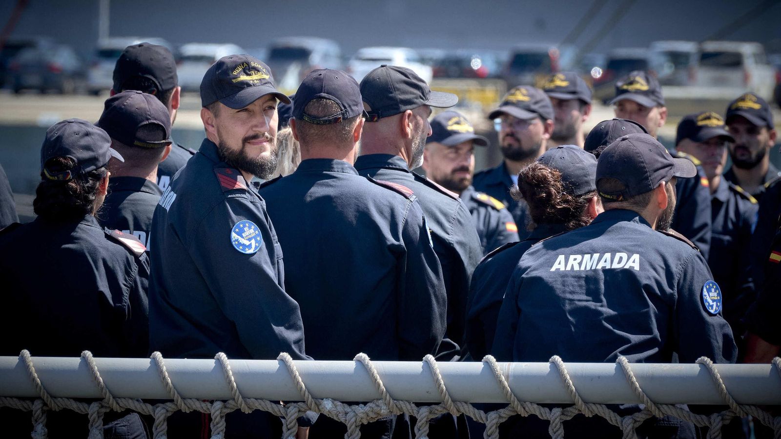 Regreso a Rota de la fragata 'Reina Sofía'