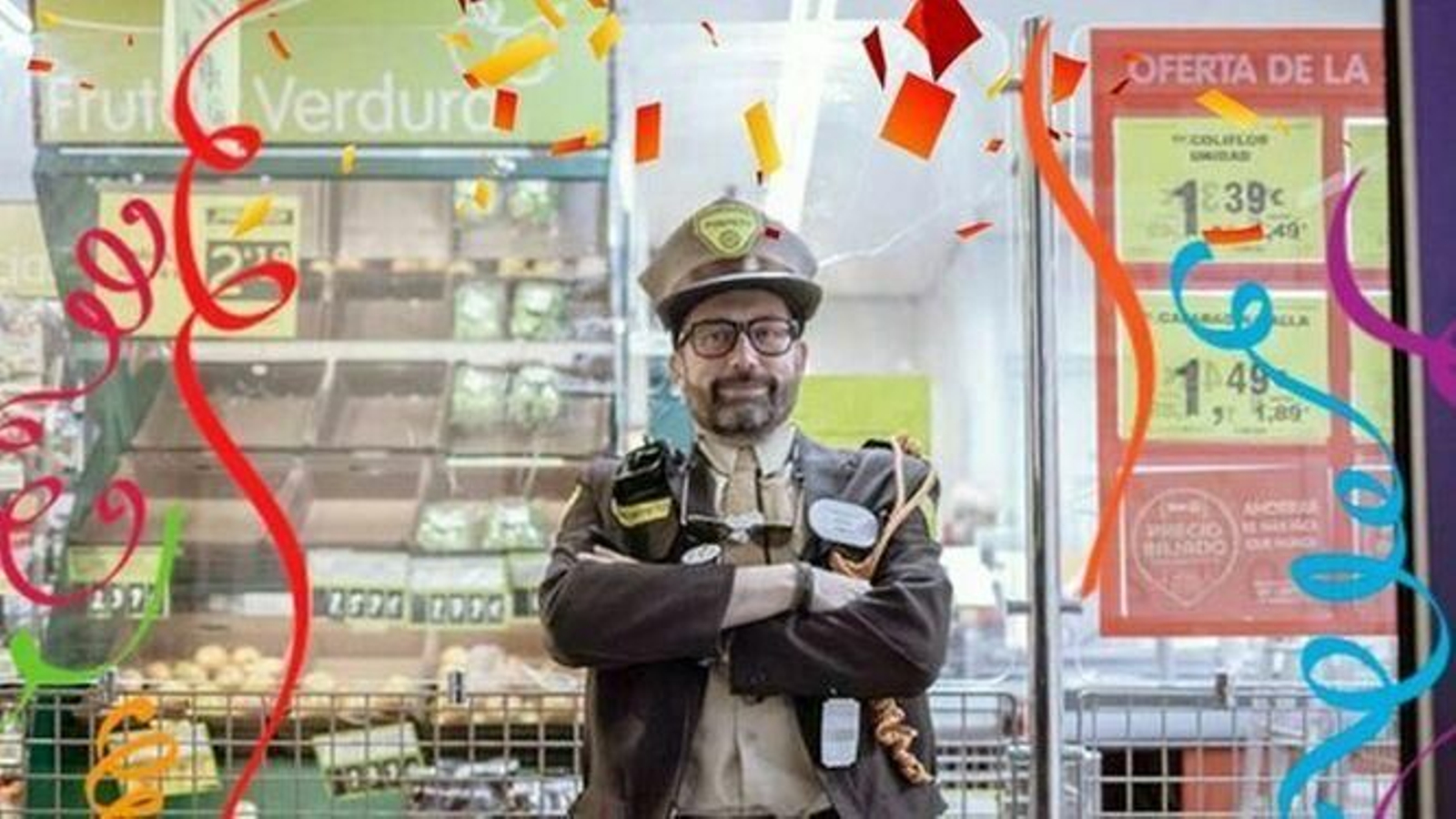 El pregonero del Carnaval de Alcalá de Guadaíra, Sergio Palomo.