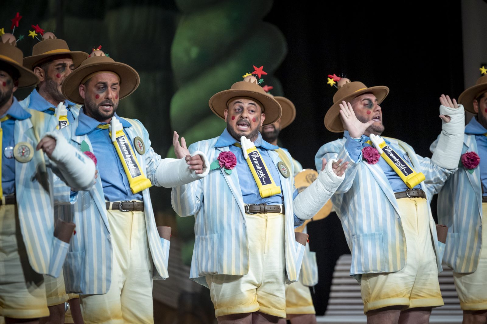 Chirigota 'Con la verdad por delante. Los sinceros'