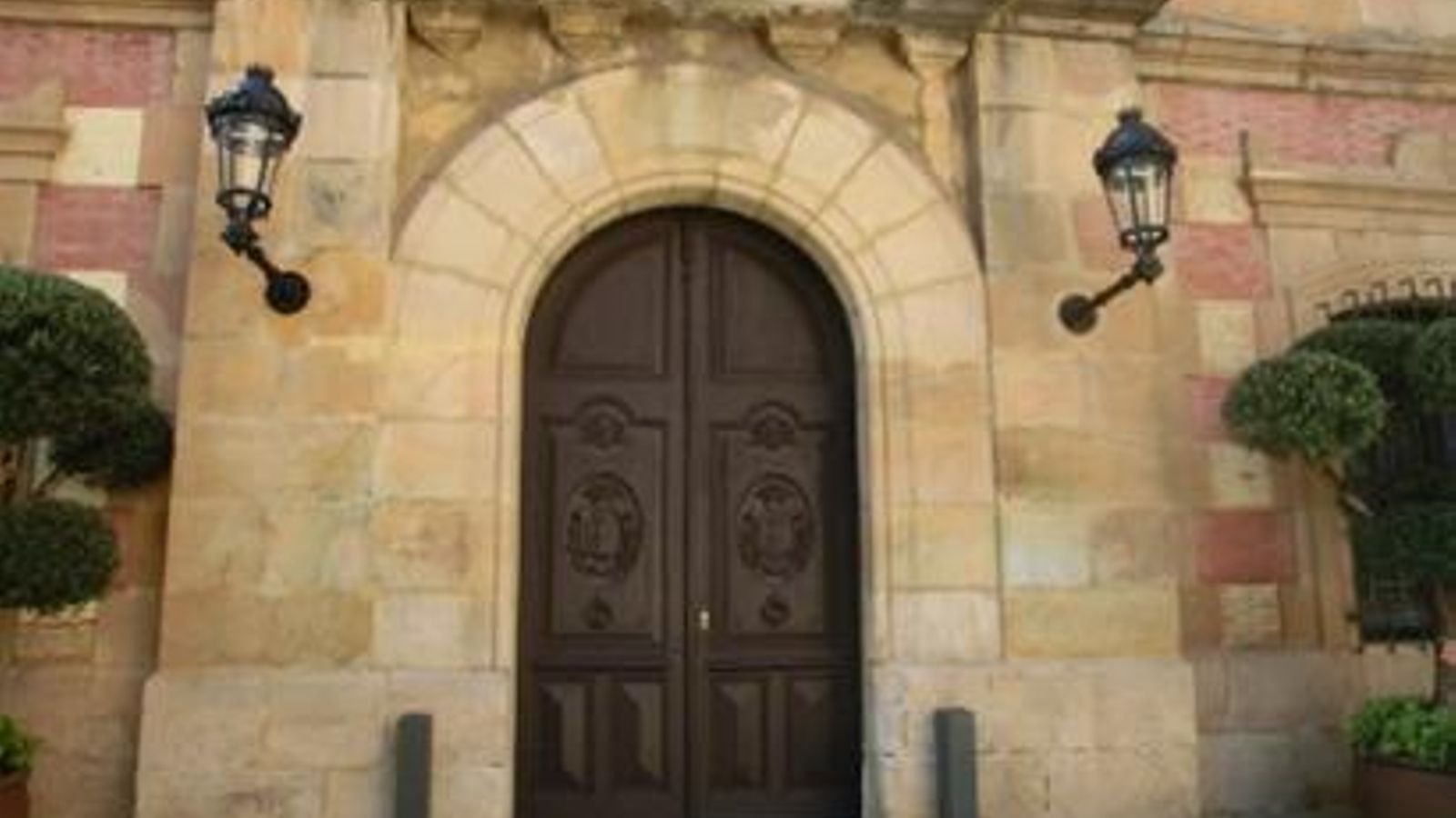 La portada del Ayuntamiento de Algeciras.